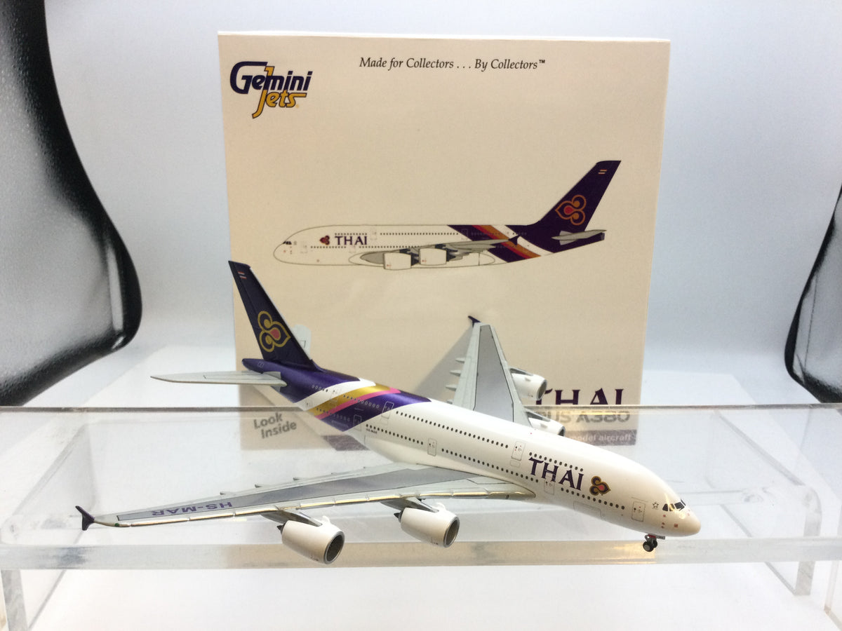 Gemini Jets GJTHA1107 1:400 Scale Airbus A380 Thai Airways