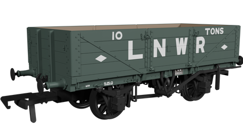 Rapido Trains 950002 OO Gauge LNWR D84 4-Plank Open – No.33550 LNWR Diamonds