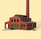 Auhagen 11431 HO/OO Gauge Boiler House with Smokestack Kit