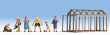 Noch 12030 HO/OO Gauge In the Garden Figure Set