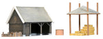 Artitec 14.133 N Gauge Shed and Accessories Kit