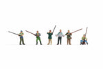 Noch 15892 HO/OO Gauge Fishermen (6) Figure Set