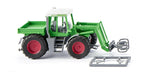 Wiking 038003 HO Gauge Fendt Xylon Tractor with bale grab