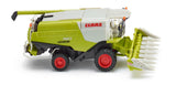 Wiking 038911 HO Gauge Claas Lexion 760 combine with Conspeed corn header