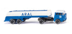 Wiking 080698 HO Gauge Tanker truck (Henschel HS 14/16) "Aral"