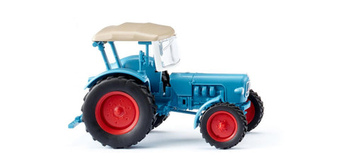 Wiking 087103 HO Gauge Tractor "Eicher Königstiger light blue