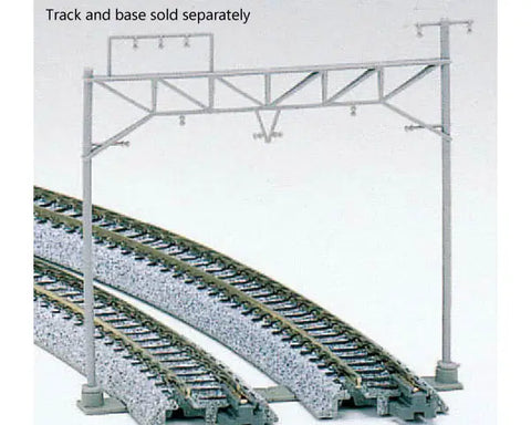 Kato 23-060-1 N Gauge Double Track Catenary Gantries (8)