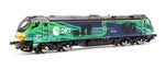 Dapol 2D-022-016S N Gauge Class 68 006 Pride of the North DRS/NTS Green(DCC-Sound)