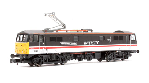 Dapol 2D-026-006D N Gauge Class 86 253 Intercity The Manchester Guardian (DCC-Fitted)