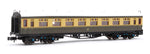 Dapol 2P-000-155 N Gauge Collett Coach Third GWR Chocolate/Cream 581