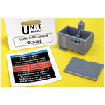 Unit Models OO-302P OO/HO Gauge Coal Office (Black)