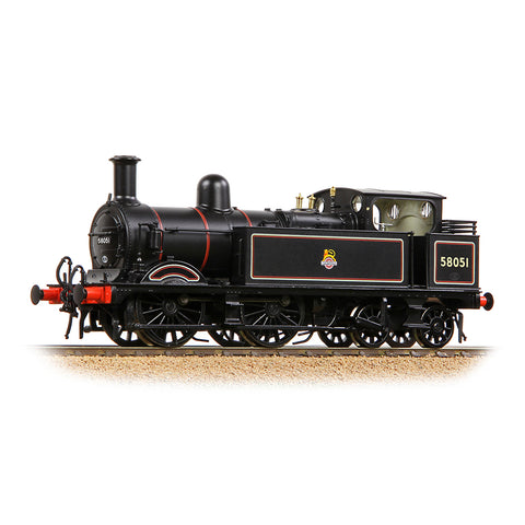 Bachmann 31-742A OO Gauge MR 1532 (1P) Tank 58051 BR Lined Black (Early Emblem)