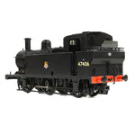 Bachmann 32-231B OO Gauge LMS Fowler 3F (Jinty) 47406 BR Black (Early Emblem)