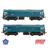 Bachmann 32-333SF OO Gauge Class 25/3 D7660 BR Blue (Small Yellow Panels)