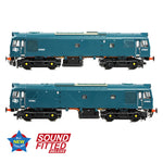 Bachmann 32-333SFX OO Gauge Class 25/3 D7660 BR Blue (Small Yellow Panels)