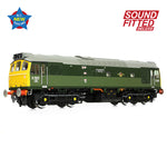 Bachmann 32-334SFX OO Gauge Class 25/3 D7672 'Tamworth Castle' BR Two-Tone Green (Full Yell. Ends)