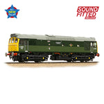 Bachmann 32-334SFX OO Gauge Class 25/3 D7672 'Tamworth Castle' BR Two-Tone Green (Full Yell. Ends)