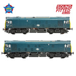 Bachmann 32-340SFX OO Gauge Class 25/1 25057 BR Blue [W]