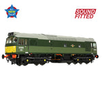 Bachmann 32-341SF OO Gauge Class 25/2 D5282 BR Two-Tone Green (Small Yellow Panels)