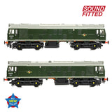 Bachmann 32-343ASF OO Gauge Class 25/1 D5179 BR Green (Small Yellow Panels)