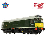 Bachmann 32-343ASFX OO Gauge Class 25/1 D5179 BR Green (Small Yellow Panels)