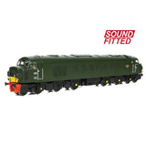 Bachmann 32-679ASF OO Gauge Class 45 Split Headcode D25 BR Plain Green (Small Yellow Panels)