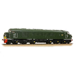 Bachmann 32-679A OO Gauge Class 45 Split Headcode D25 BR Plain Green (Small Yellow Panels)