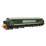 Bachmann 32-702A OO Gauge Class 46 Centre Headcode D138 BR Green (Small Yellow Panels)