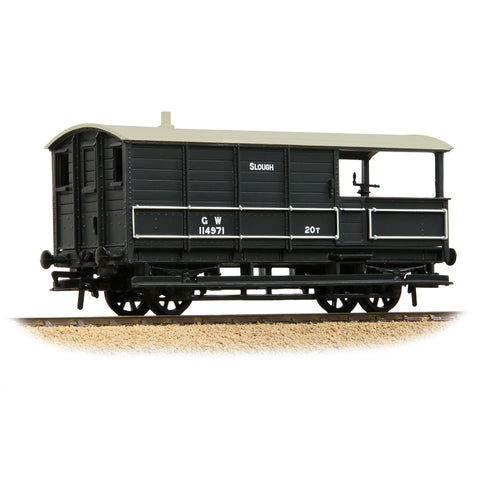 Bachmann 33-309A OO Gauge GWR 20T 'Toad' Brake Van GWR Grey