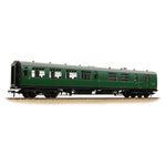 Bachmann 34-726B OO Gauge SR Bulleid Brake Second Semi-Open 10’’ Vents BR (SR) Green