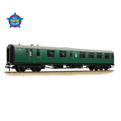 Bachmann 34-760 OO Gauge SR Bulleid Brake Comp. Corridor 10" Vents BR (Ex-SR) Malachite Green