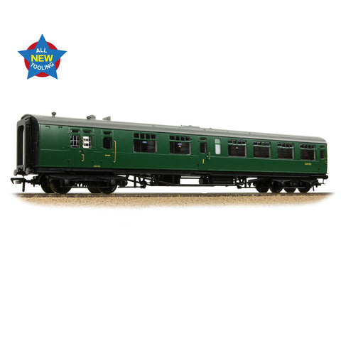 Bachmann 34-761A OO Gauge SR Bulleid Brake Composite Corridor 10" Vents BR (SR) Green