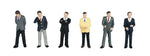 Bachmann 36-040 OO Gauge Businessmen Figures