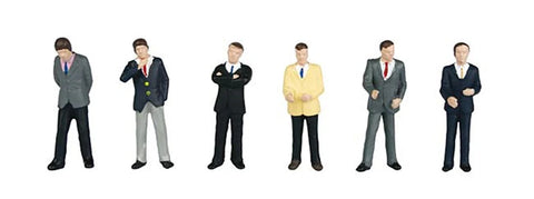 Bachmann 36-040 OO Gauge Businessmen Figures