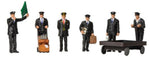 Bachmann 36-404 OO Gauge 1940/50s Station Staff Figures