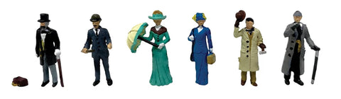 Bachmann 36-431 OO Gauge Edwardian Passenger Figures