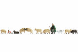 Noch 36750 N Gauge Shepherd and Sheep