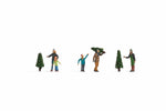 Noch 36927 N Gauge Selling Christmas Trees Figure Set