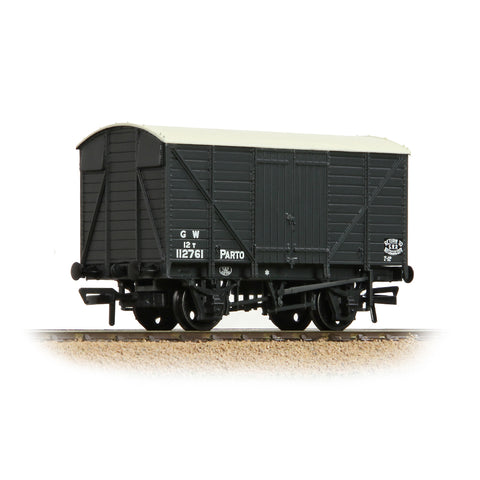 Bachmann 37-727A OO Gauge GWR 12T 'Parto' Ventilated Van GWR Grey