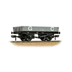 Bachmann 37-942A OO Gauge 3 Plank Wagon GCR Grey