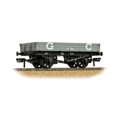 Bachmann 37-942 OO Gauge 3 Plank Wagon GCR Grey