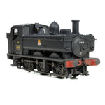 Graham Farish 371-986C N Gauge GWR 64XX Pannier Tank 6413 BR Black (Early Emblem) [W]