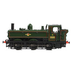 Graham Farish 371-987A N Gauge GWR 64XX Pannier Tank 6408 BR Lined Green (Late Crest)