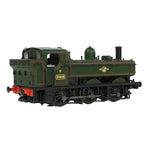 Graham Farish 371-987A N Gauge GWR 64XX Pannier Tank 6408 BR Lined Green (Late Crest)