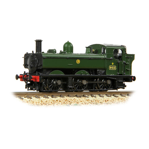 Graham Farish 371-990 N Gauge GWR 64XX Pannier Tank 6412 GWR Green (Shirtbutton) [Preserved]