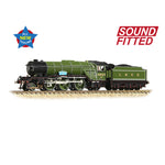 Graham Farish 372-611SF N Gauge LNER V2 4843 'Kings Own Yorkshire Light Infantry' LNER Lined Green