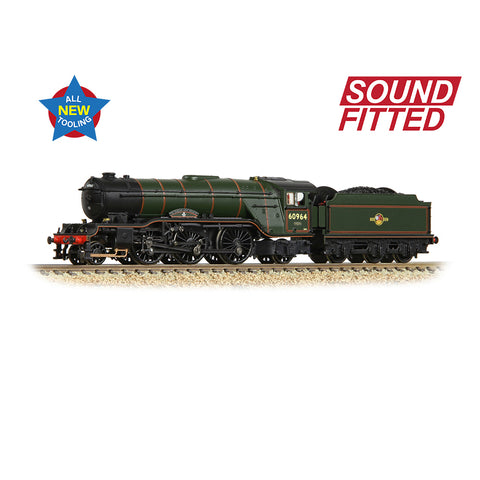 Graham Farish 372-613SF N Gauge LNER V2 60964 'Durham Light Infantry' BR Lined Green (Late Crest)