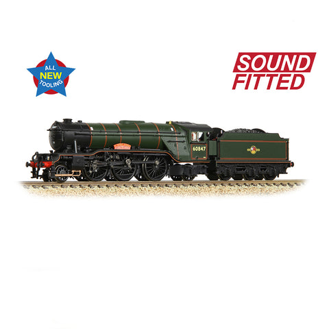 Graham Farish 372-614SF N Gauge LNER V2 60847 'St Peter's School' BR Lined Green (Late Crest)