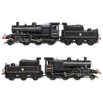 Graham Farish 372-626A N Gauge LMS Ivatt 2MT 46477 BR Lined Black (Early Emblem)