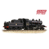 Graham Farish 372-626ASF N Gauge LMS Ivatt 2MT 46477 BR Lined Black (Early Emblem)